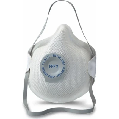 Afbeelding van Moldex stofmasker 2405 FFP2 NR, p/20, Moldex, Wit Geschikt voor Veehouderij