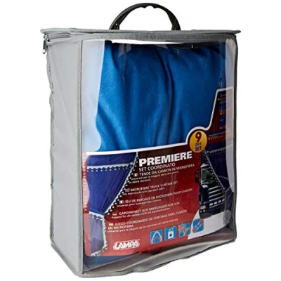 Afbeelding van Truck Gordijnen PREMIERE Blauw 9pcs