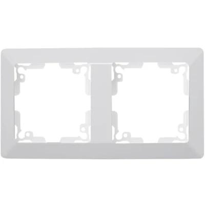 Afbeelding van MILOS dubbel frame, mat wit, frame