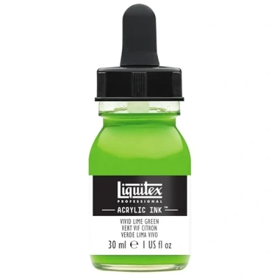 Afbeelding van Liquitex Professional Acryl Ink! Vivid Lime Green 30ml 740 4260740