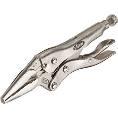 Afbeelding van Vigor V1802 Griptang Recht met uitsparing voor prisma 150 mm