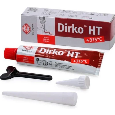 Afbeelding van Vloeibare Pakking 70ml, ELRING Dirko HT rood (315 C)