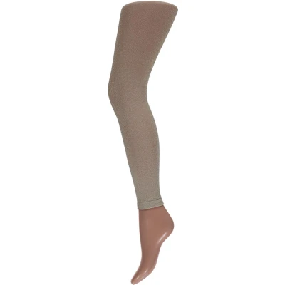 Afbeelding van Apollo dames legging Lurex 60 denier Goud Maat XXL Glitter panty Gouden