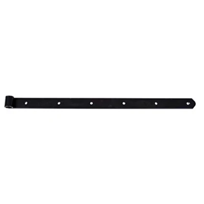 Afbeelding van Alberts Kruisheng Recht Uiteinde Afgerond Zwart 600mm ⌀16mm