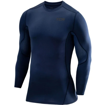 Afbeelding van SuperThermal Compressietop met Lange Mouwen voor heren Navy Eclipse (Blauw)