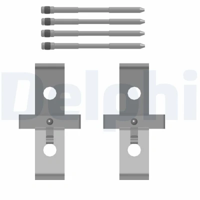 Afbeelding van Accessoireset, schijfremblok DELPHI LX0793