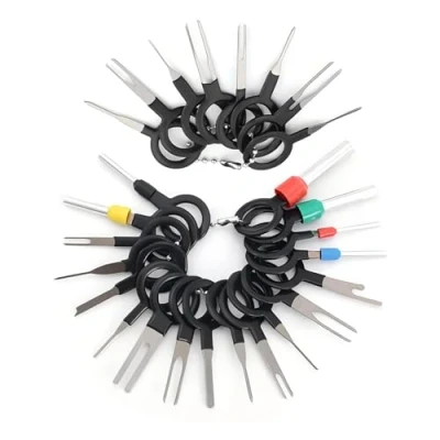 Afbeelding van 26 stuks Auto Terminals Removal Tool Set, Key Extractor Tool, Elektrische Bedrading Crimp Connector, Pin voor Onderhoud en Reparatie