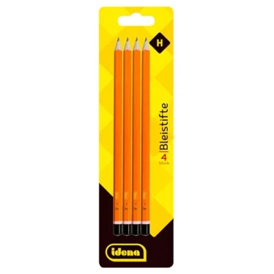 Afbeelding van Idena, Potlood, Potlood H 4s FSC100% (H, 4 x)