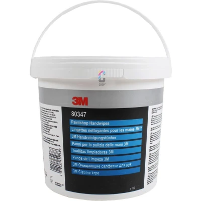 Afbeelding van 3m 80347 handreinigingsdoekjes 100 stuks