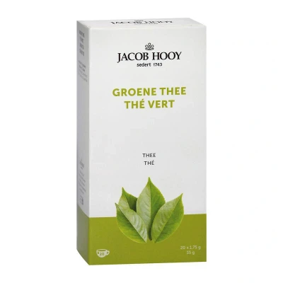Afbeelding van Jacob Hooy Groene Thee Zakjes 20ST