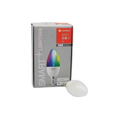 Afbeelding van LEDVANCE LED lamp Lampvoet: E14 RGBW 27 …65 K 5 W SMART+ WiFi