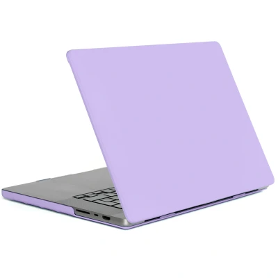Afbeelding van Hard Cover / Hardcase MacBook Pro 16 Inch (2021) (2023) M3 Chip Kunststof Lavender Lilac Lila iMoshion