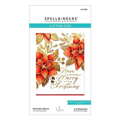 Afbeelding van Spellbinders Poinsettia Bloom Etched Dies (S4 1293)