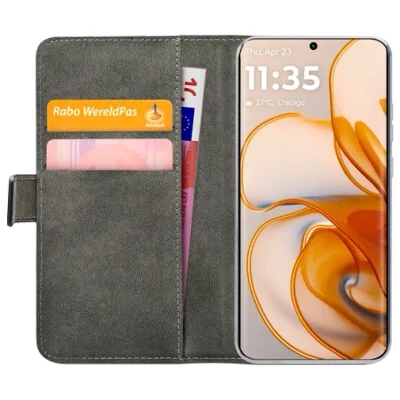 Afbeelding van Mobilize PU leer Book Case Zwart Motorola Edge 50