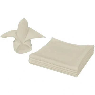 Afbeelding van Servetten 100 stuks créme 50x50 cm