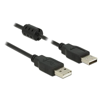 Afbeelding van Delock Kabel USB 2.0 Type A Male &gt; 1.0 m zwart D