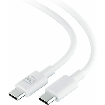 Afbeelding van 3mk Hyperkabel USB C/USB C 100W 1,2m wit