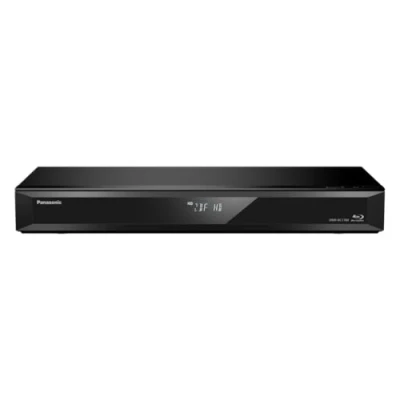 Afbeelding van Panasonic DMR BCT760AG Blu Ray speler en recorder met Twin HD DVB C tuner, 500 GB harde schijf, 4K upscaling, Ultra HD, simultane opname, Smart Ready, zwart