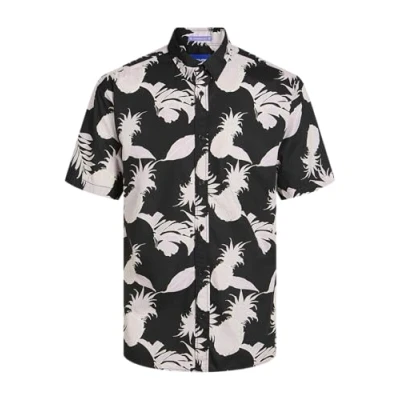 Afbeelding van Jack &amp; Jones Jorjoshua Aruba Shirt Overhemd, Heren, Maat: 4XL, Tap shoe