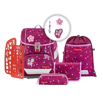 Afbeelding van Step by 2 IN 1 PLUS Pegasus Emily Schooltas set voor kinderen, Maat: One Size, Fairy freya