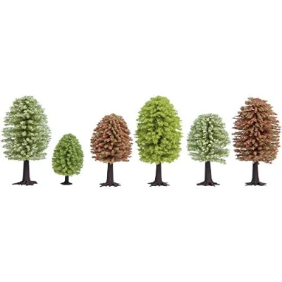 Afbeelding van NOCH 26906 lentebomen, 10 stuks, 5 9 cm hoog