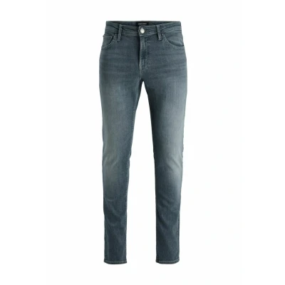 Afbeelding van Jack &amp; Jones Jjiglenn Jjfelix Straight leg jeans, Heren, Maat: 27x32, Grey denim