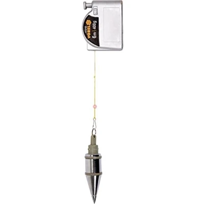 Afbeelding van VOREL 6926999,Verzinkingsgleuf 400 g 6 meter met automatische invoer en magneet richtgleuf metselaargleuf soldeer,zilver/zwart