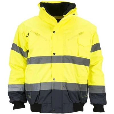 Afbeelding van Artelli Bomberjack signalisatie geel/navy maat XL