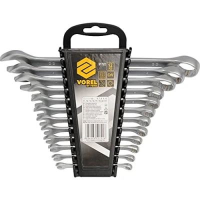 Afbeelding van VOREL 12 delige Combinatiesleutelset 6 22 mm