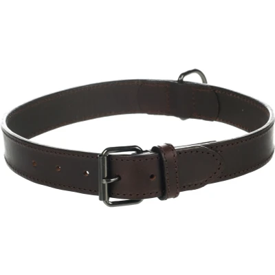 Afbeelding van Flamingo Denver Gewoon Halsband Honden Bruin Xxl 52 62cm 30mm 1st 174526