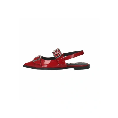 Afbeelding van Sacha Rode Dames Klassieke Pumps (Maat 36, Leer)