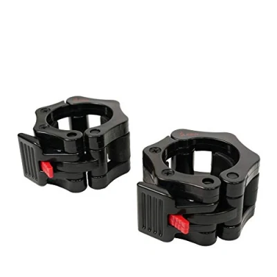 Afbeelding van Sunny Health and Fitness Unisex&#039;s NO. 076 Lock Halsbanden voor Olympische Barbells, Zwart, One Size