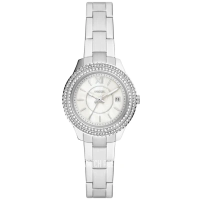 Afbeelding van Fossil ES5137 Horloge Stella staal zilverkleurig 30 mm