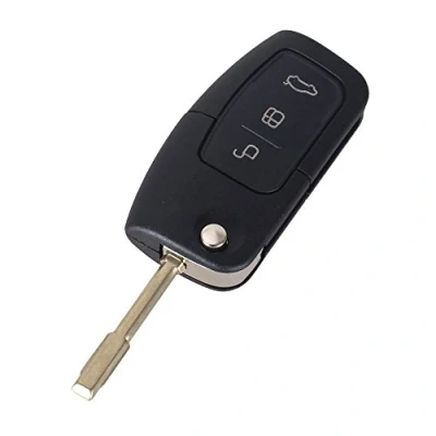 Afbeelding van PHONILLICO Case Cle Ford C Max Fiesta Focus Ka Mondeo Vouwsleutel afstandsbediening 3 Knoppen Blade