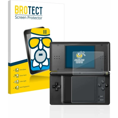 Afbeelding van BROTECT AirGlass Matte kogelwerende glasfolie (DSi XL), Andere spelaccessoires, Grijs