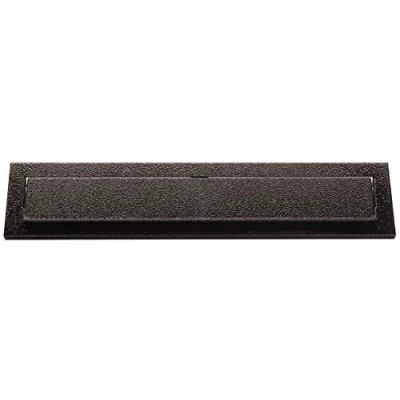 Afbeelding van Arregui C604 Briefinworp van staal, 248 x 73 mm, gestructureerd zwart, 7,3 24,8 cm