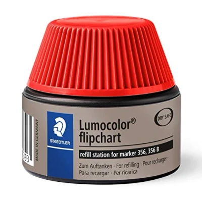 Afbeelding van STAEDTLER 488 56 2 Lumocolor flipchart marker navulstation voor 356/356 B, rood