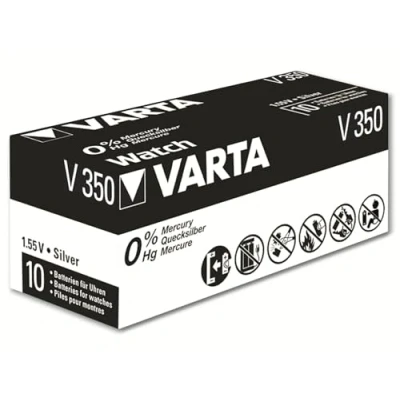 Afbeelding van Varta V350 (SR42) Zilveroxide knoopcel batterij / 1 stuk
