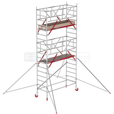 Afbeelding van Rolsteiger Altrex RS TOWER 41 PLUS SafeQuick L250xB90 6.20m werkhoogte Houten platformen
