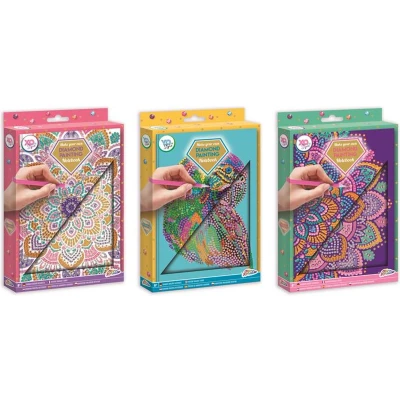 Afbeelding van Grafix Maak je eigen Diamond Painting Notebook Roze