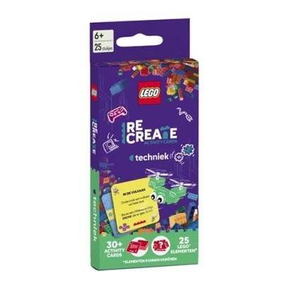 Afbeelding van Lego ReCreate Activity Cards: Techniek (Kaartspellen)