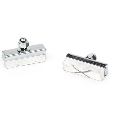 Afbeelding van Elvedes 1 paar caliper velgremblokjes X groove Design White Compound (hangverpakking)