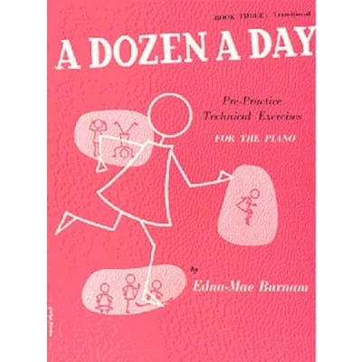 Afbeelding van a Dozen Day Book 3: Transitional: Pre Practice Technical Exercises