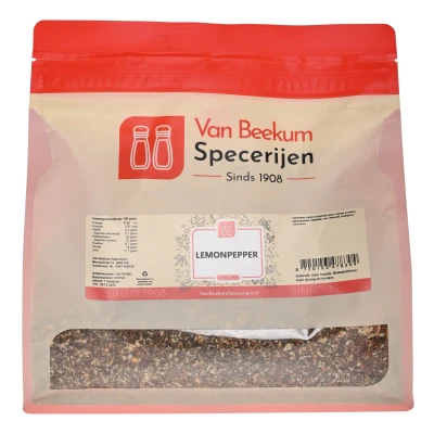 Afbeelding van Van Beekum Specerijen Lemonpepper 1 kilo (hersluitbare stazak)