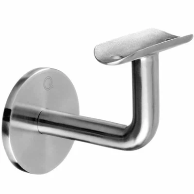 Afbeelding van RVS Leuninghouder buis Ø 42,4 mm 304 mat geslepen model 0111