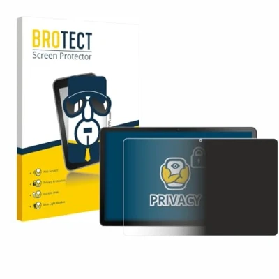 Afbeelding van BROTECT privacy screenprotector voor Lenovo Tab M10 Plus (3. Gen.) Folie Beschermfolie Blauwlichtfilter
