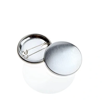 Afbeelding van Buttonblanks 38 mm (100 stuks) voor Badgematic buttonmachine met veiligheidsspeld