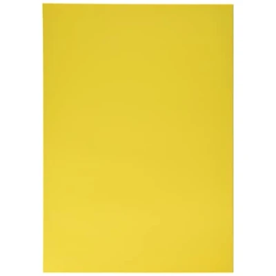 Afbeelding van folia 6315 gekleurd papier goudgeel, DIN A3, 130 g/m², 50 vellen voor het knutselen en creatief vormgeven van kaarten, raamafbeeldingen scrapbooking