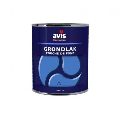 Afbeelding van Avis Grondlak Wit 0,25 liter Grondverf &amp; Primer