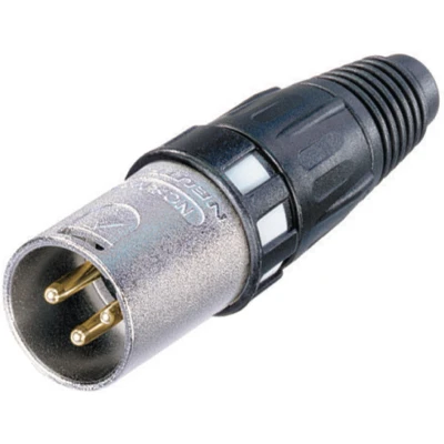 Afbeelding van Neutrik NC3MXCC XLR connector Stekker, recht Aantal polen: 3 Zilver 1 stuk(s)